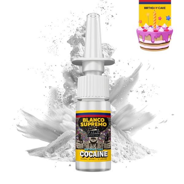 Cocaine Nasal Spray – Blanco Supremo (HH) Birthday Cake