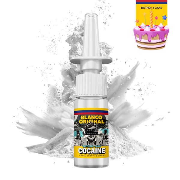 Cocaine Nasal Spray – Blanco Original Birthday Cake