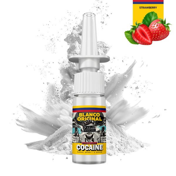 Cocaine Nasal Spray – Blanco Original Strawberry