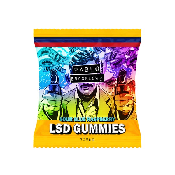 LSD Edible 100ug Sour Blue Raspberry