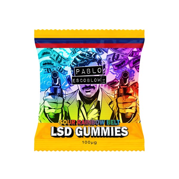 LSD Edible 100ug Sour Rainbow Belt