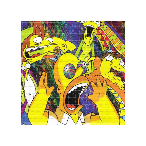 LSD Tab The Simpsons